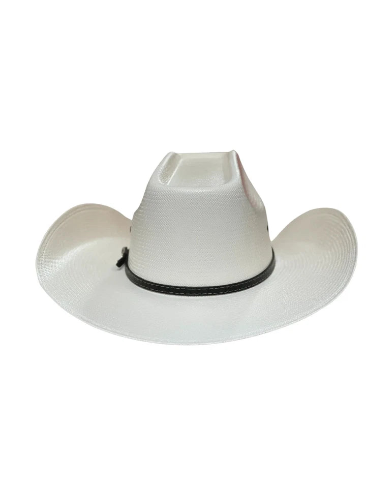 Men's Sombrero Morcon 100X 8 Segundos Style Western Cowboy Straw Hat
