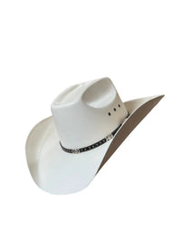 Men's Sombrero Morcon 100X 8 Segundos Style Western Cowboy Straw Hat