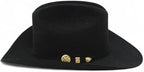 Morcon 200X El Diamante Sinaloa Style Western Cowboy Rabbit Fur Felt Hat - Black