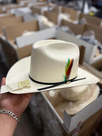 Men's Morcon 300X El Fantasma Style Western Cowboy Shantung Straw Hat