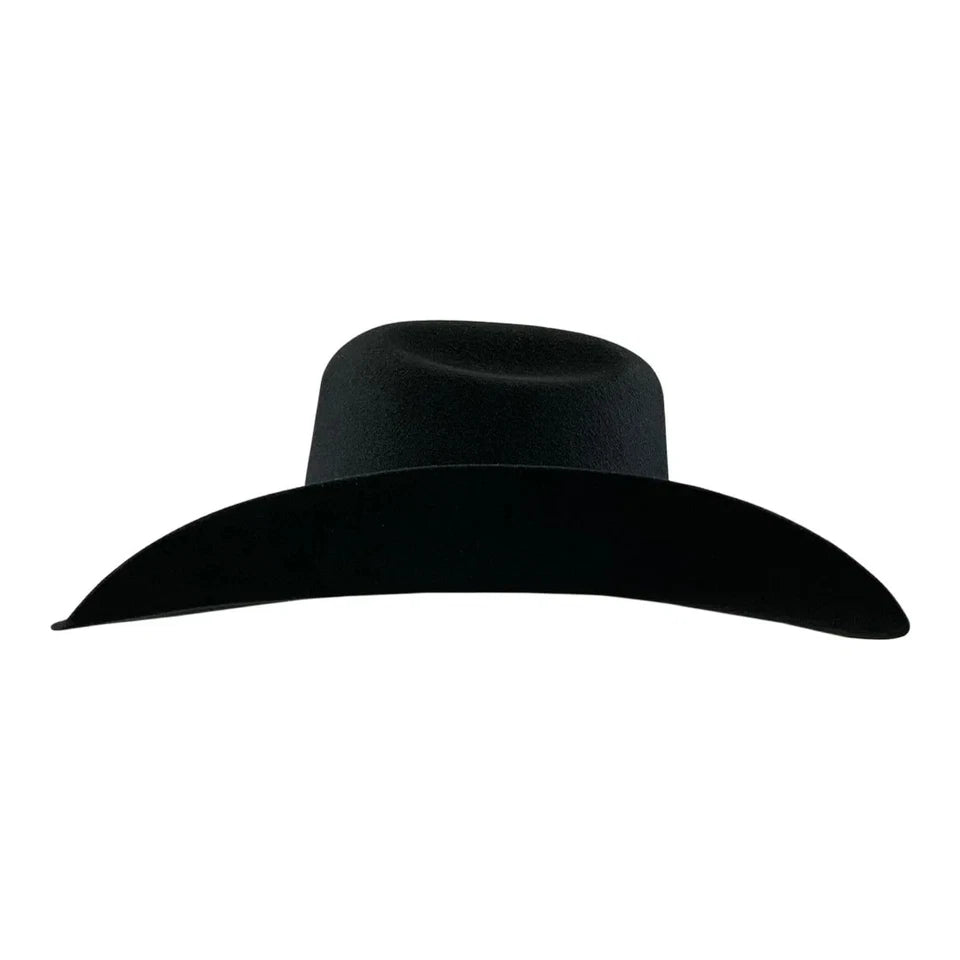 Tombstone 20X Ranger Minnick Style Western Cowboy Fur Felt Hat - Black