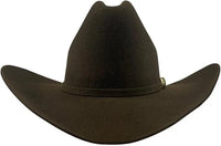 Tombstone 20X Sonora Style Western Cowboy Fur Felt Hat - Brown
