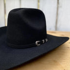 Tombstone 20X Sonora Style Western Cowboy Fur Felt Hat - Black