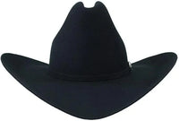 Tombstone 20X Sonora Style Western Cowboy Fur Felt Hat - Black