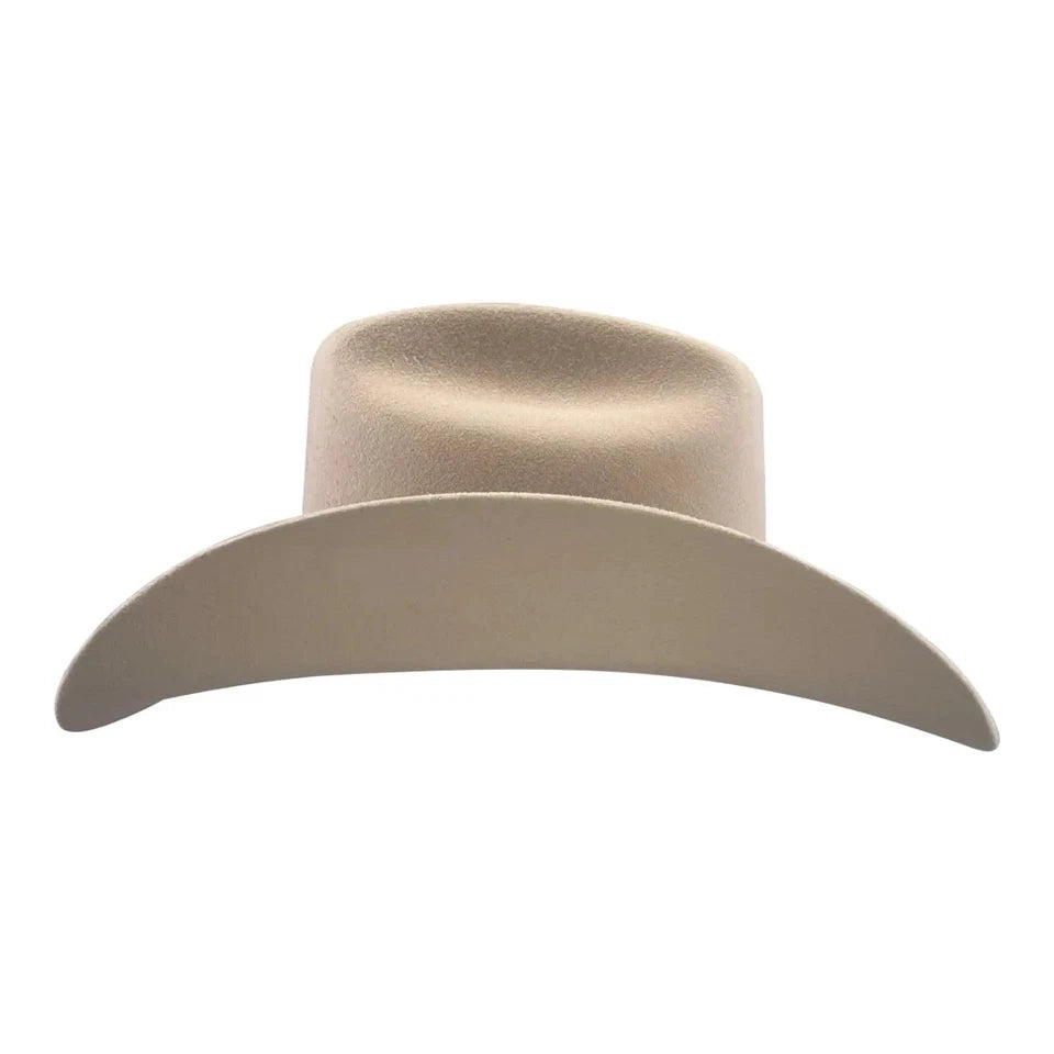 Tombstone 20X Los Dos Carnales Patron Style Western Cowboy Fur Felt Hat - Beige