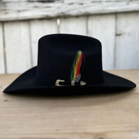 Tombstone 20X Marlboro Rancher Style Western Cowboy Fur Felt Hat - Black