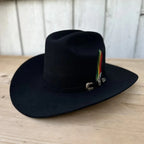 Tombstone 20X Marlboro Rancher Style Western Cowboy Fur Felt Hat - Black