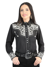 Centenario Lord of the Skies Embroidery Shirt Black/Silver 44342