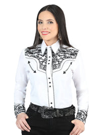 Women's Lord of the Skies Embroidery Shirt White/Black 44343