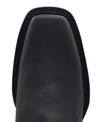 Women´s Silverton Shania All Leather Square Toe Short Boots-Black