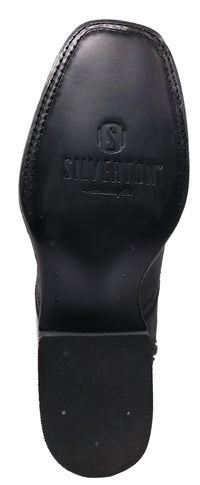 Women´s Silverton Shania All Leather Square Toe Short Boots-Black