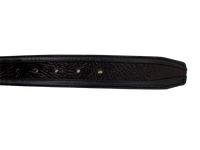 Shark Skin Print Western Belt with Removable Metal Buckle - Brown - OriginalWestern.com