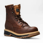 Silver Bull 8” Leather Dual Density Sole Work Boot–Brown - OriginalWestern.com