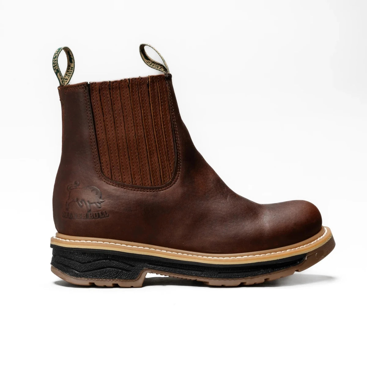 Silver Bull Leather Dual Density Sole Ankle Work Boot–Brown - OriginalWestern.com