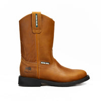 Silver Bull Leather PU Rubber Sole Work Boot–Laton - OriginalWestern.com