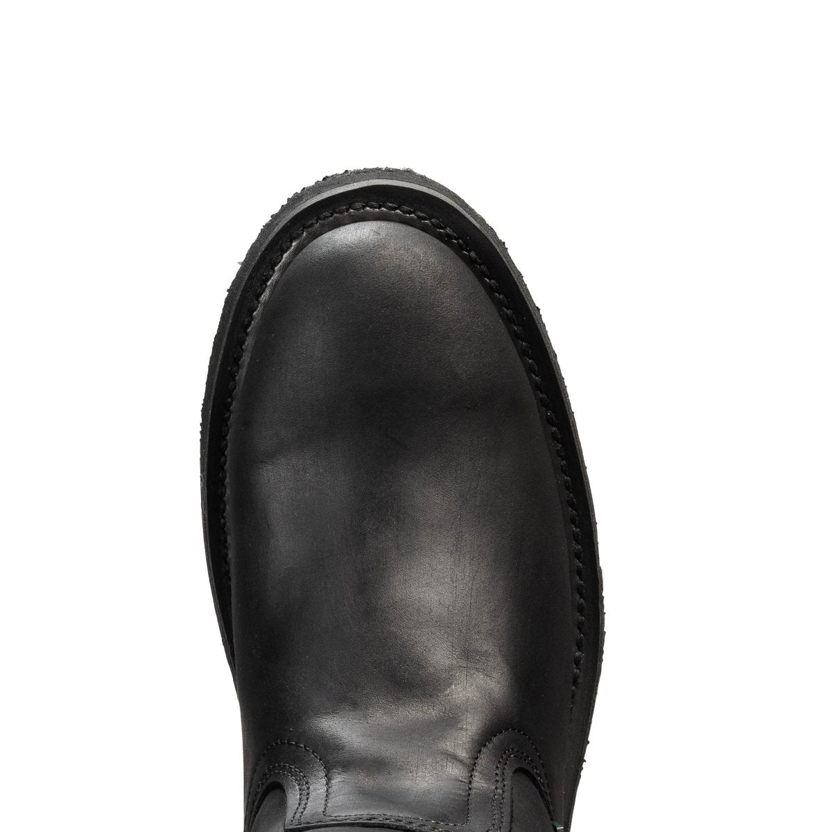 Silver Bull Leather PU SB-800 Rubber Sole Work Boots – Black - OriginalWestern.com
