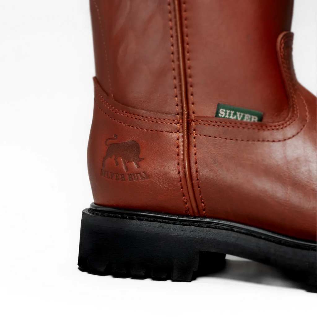 Silver Bull Leather Tractor Sole Work Boot–Shedron - OriginalWestern.com