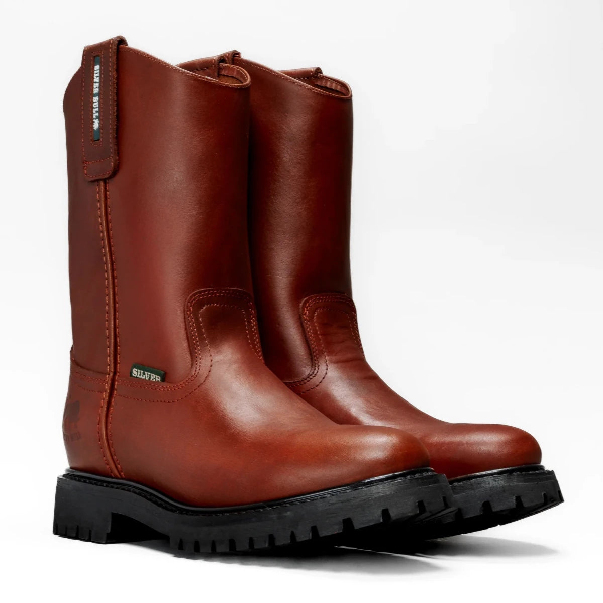 Silver Bull Leather Tractor Sole Work Boot–Shedron - OriginalWestern.com