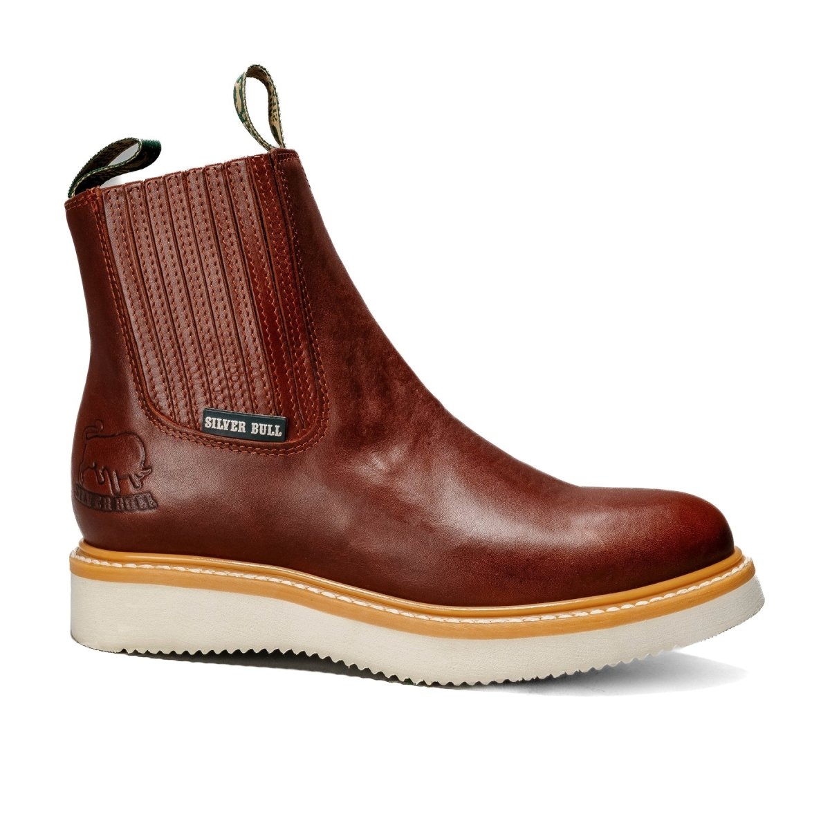 Silver Bull Leather Wellington Sole Ankle Work Boot–Shedron - OriginalWestern.com