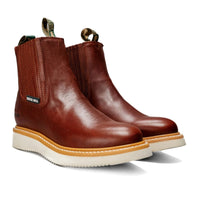 Silver Bull Leather Wellington Sole Ankle Work Boot–Shedron - OriginalWestern.com