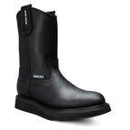 Silver Bull Leather Wellington Sole Work Boot–Black - OriginalWestern.com