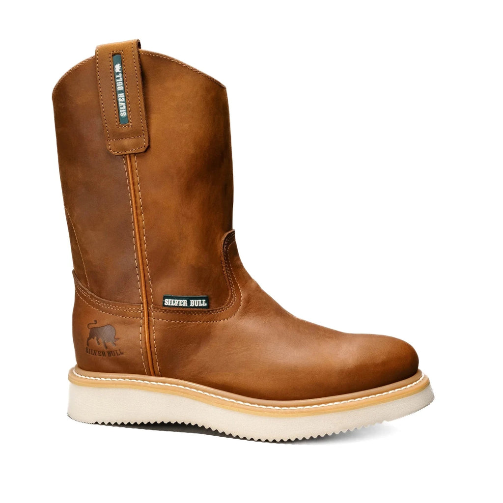 Silver Bull Leather Wellington Sole Work Boot– Laton - OriginalWestern.com