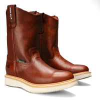 Silver Bull Leather Wellington Sole Work Boot– Shedron - OriginalWestern.com