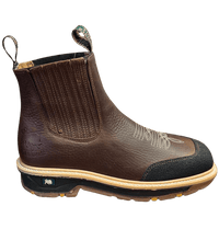 Silver Bull Men's SB–3980 Rodeo Square Toe Work Boots with Toe Protection - OriginalWestern.com