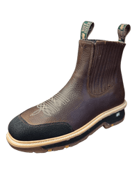 Silver Bull Men's SB–3980 Rodeo Square Toe Work Boots with Toe Protection - OriginalWestern.com