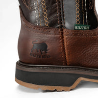 Silver Bull Men's SB–5001 Rodeo Square Toe Work Boots - Soft Toe - OriginalWestern.com