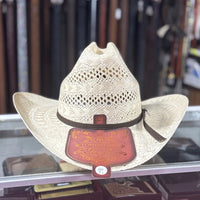 Tombstone Sonora Sisal Quarter Horse Style Western Cowboy Shantung Straw Hat