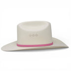 Sombrero White Diamonds 1000X Virgen de Guadalupe Sinaloa Style Cowboy Straw Hat