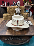 Sombrero Cuernos Chuecos 100X Johnson Randado Style Western Cowboy Straw Hat - OriginalWestern.com