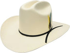Sombrero Cuernos Chuecos 100X Johnson Style Western Cowboy Straw Hat - OriginalWestern.com