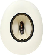 Sombrero Cuernos Chuecos 100X Johnson Style Western Cowboy Straw Hat - OriginalWestern.com