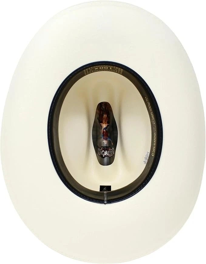 Sombrero Cuernos Chuecos 100X Johnson Style Western Cowboy Straw Hat - OriginalWestern.com