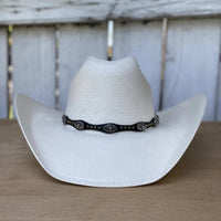 Sombrero Cuernos Chuecos 100X Marlboro Oscar Style Cowboy Straw Hat - OriginalWestern.com