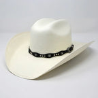 Sombrero Cuernos Chuecos 100X Marlboro Oscar Style Cowboy Straw Hat - OriginalWestern.com