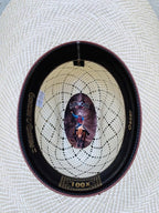 Sombrero Cuernos Chuecos 100X Oscar Diamond Style Cowboy Straw Hat - OriginalWestern.com