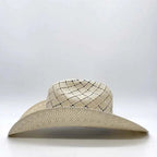 Sombrero Cuernos Chuecos 100X Oscar Diamond Style Cowboy Straw Hat - OriginalWestern.com