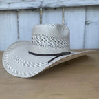 Sombrero Cuernos Chuecos 100X Renegado 3-Randas Style Western Cowboy Straw Hat - OriginalWestern.com