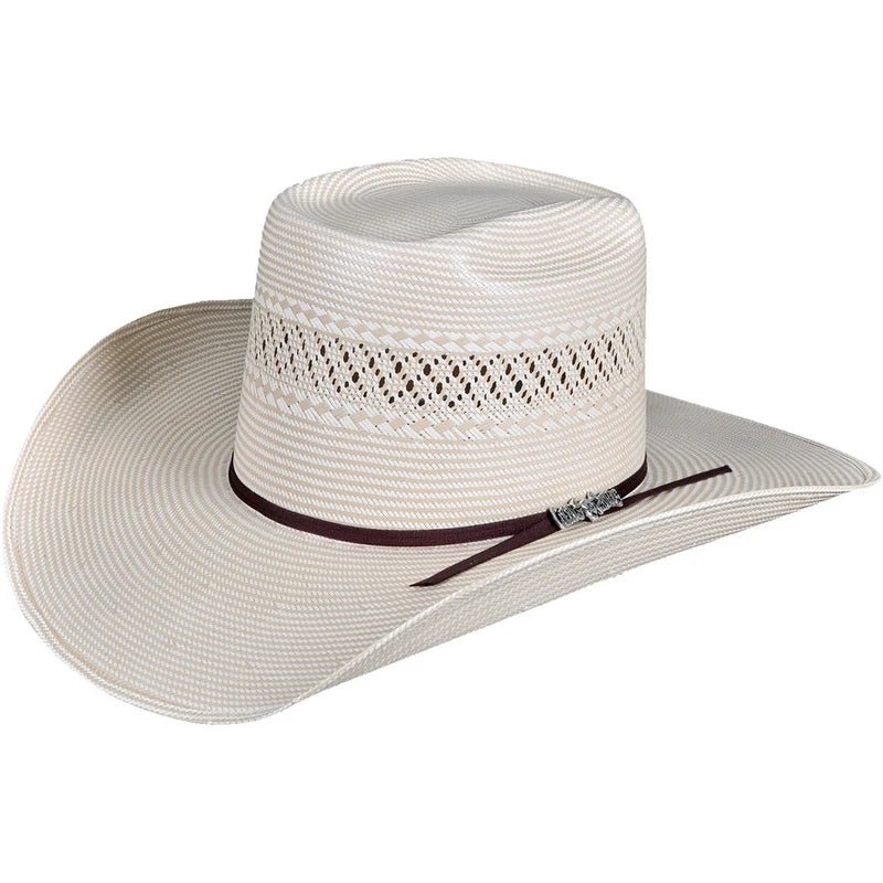 Sombrero Cuernos Chuecos 100X Renegado Bicolor Style Western Cowboy Straw Hat - OriginalWestern.com