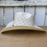 Sombrero Cuernos Chuecos 100X Renegado Flower Style Cowboy Straw Hat - OriginalWestern.com