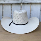 Sombrero Cuernos Chuecos 100X Renegado Flower Style Cowboy Straw Hat - OriginalWestern.com