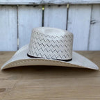 Sombrero Cuernos Chuecos 100X Renegado Mountain Peak Style Cowboy Straw Hat - OriginalWestern.com