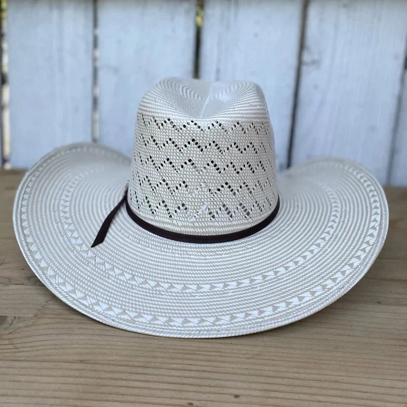 Sombrero Cuernos Chuecos 100X Renegado Mountain Peak Style Cowboy Straw Hat - OriginalWestern.com