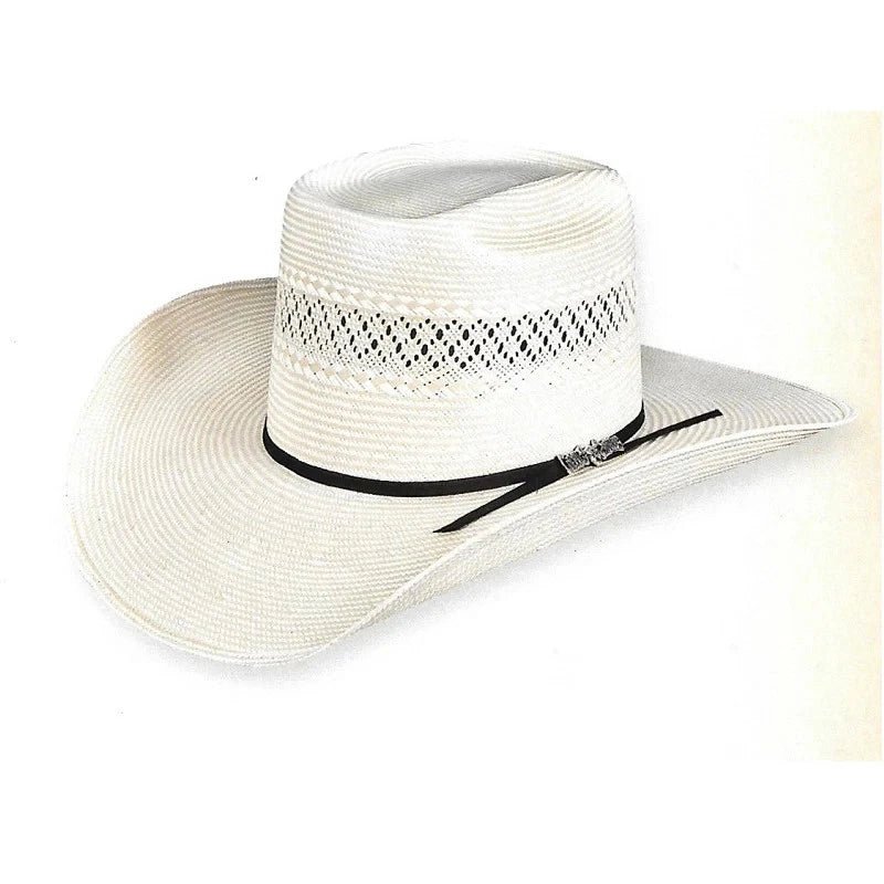 Sombrero Cuernos Chuecos 100X Vakera Bicolor Style Cowboy Straw Hat - OriginalWestern.com