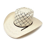Sombrero Cuernos Chuecos 100X Vakera Diamond Style Cowboy Straw Hat - OriginalWestern.com