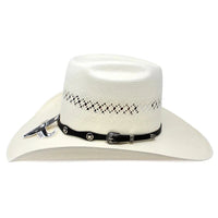 Sombrero Cuernos Chuecos 100X Vakera Natural Style Cowboy Straw Hat - OriginalWestern.com
