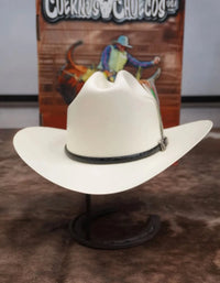 Sombrero Cuernos Chuecos 5000X Johnson San Judas Tadeo Cowboy Straw Hat - Brim 3" - OriginalWestern.com